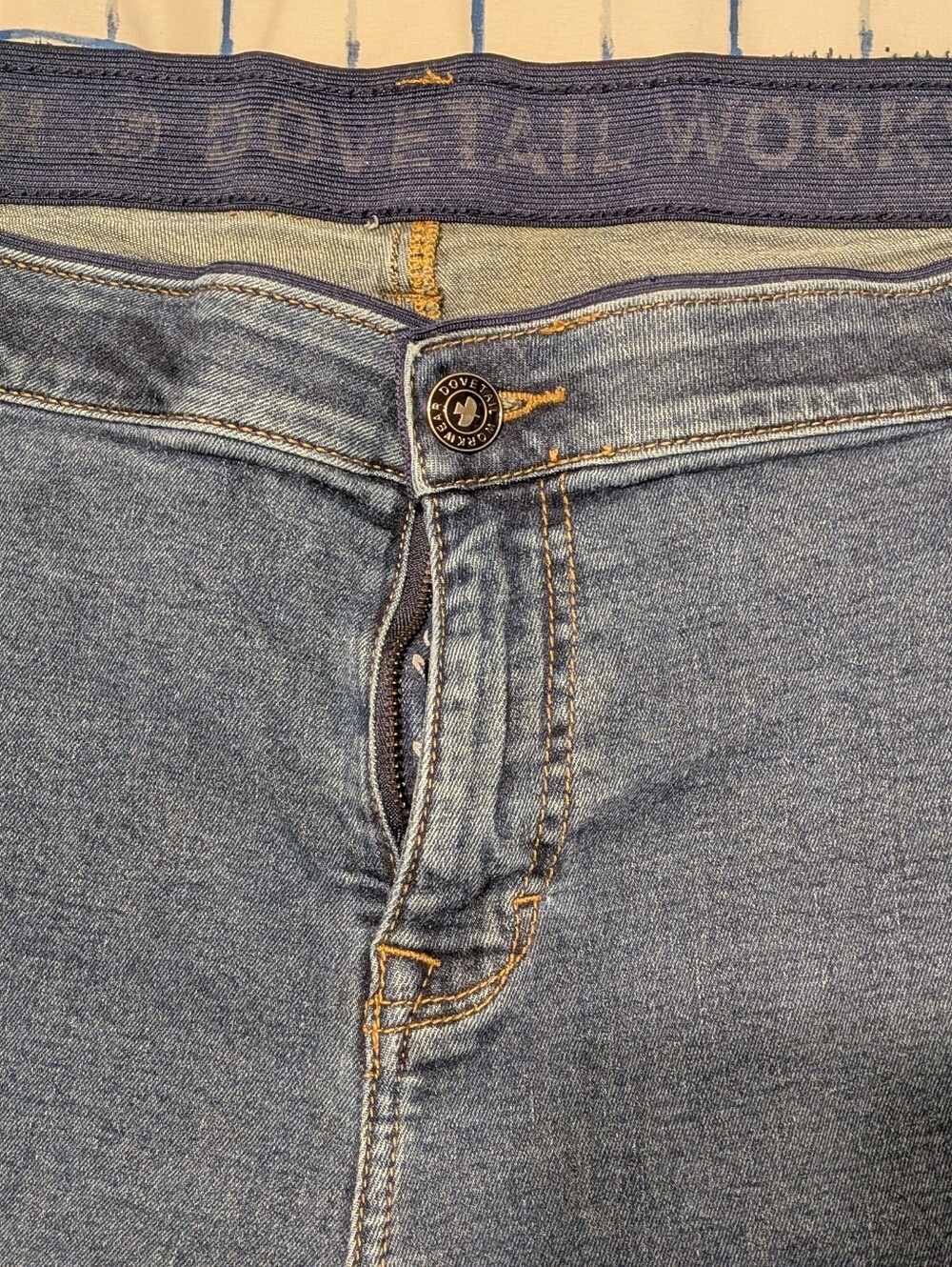 Dovetail Workwear Britt Bootcut Jeans 20x32 - Picture 3 of 15